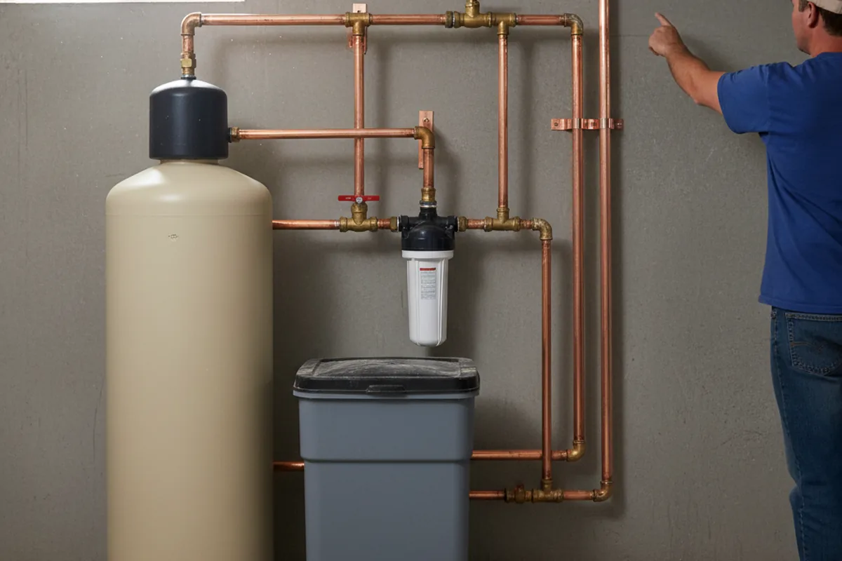 Whole-house water treatment system installed in Florence